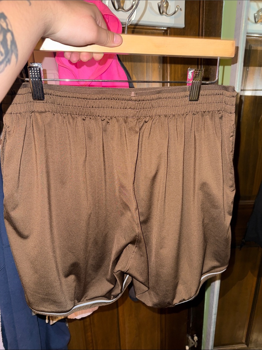 Under Armour Brown Women's Athletic Shorts